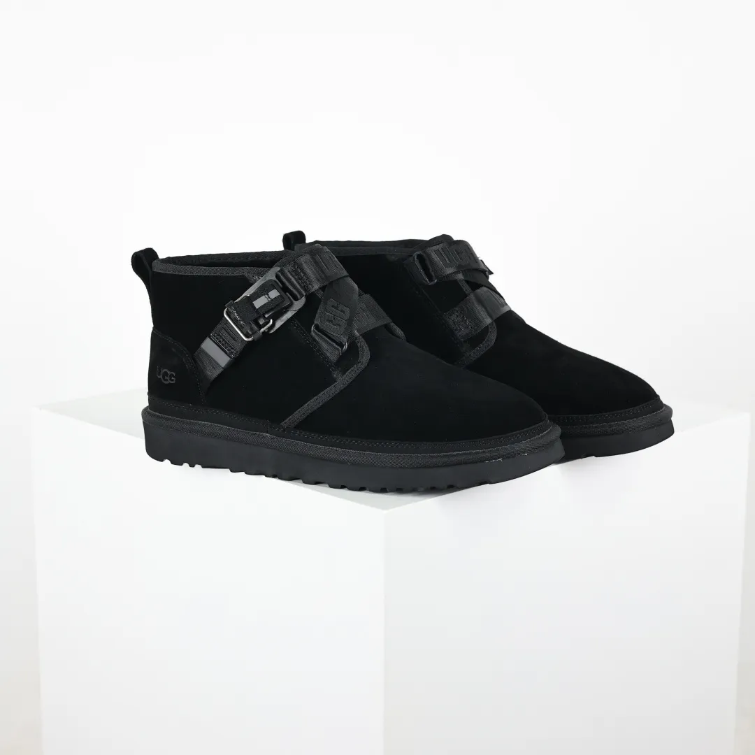 Copywriting price 💰660 Core recommendation Good price Platform foreign trade exclusive UGG Neumel Snapback men's snow boots 1118570 Foreign trade platform Z-exclusive high-end retail quality Produced by ten-year-old brand shoemaking foundry production line Pay attention to every detail Longfeng A-grade genuine sheep fur integrated Made in full compliance with the ZP process Size: 39 40 41 42 43 44
